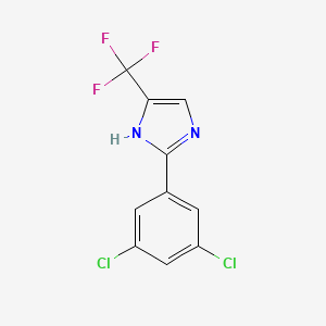 2-(3,5-dichlorophenyl)-5-(trifluoromethyl)-1H-imidazole