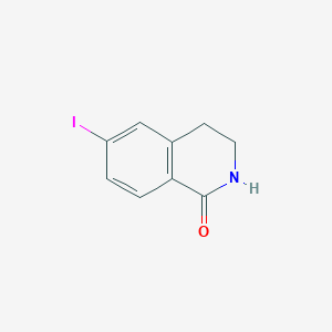 6-iodo-3,4-dihydroisoquinolin-1(2H)-one