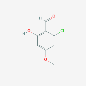2-Chloro-6-hydroxy-4-methoxybenzaldehyde