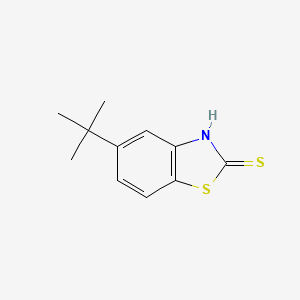 5-Tert-butyl-(2-mercapto)benzothiazole
