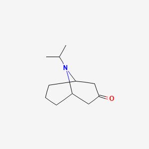 molecular formula C11H19NO B1647418 9-Isopropyl-9-azabicyclo[3.3.1]nonan-3-one 