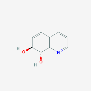 B164743 trans-7,8-Dihydroxy-7,8-dihydroquinoline CAS No. 130536-40-2