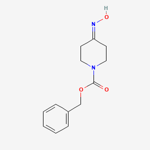 molecular formula C13H16N2O3 B1647474 Benzyl 4-(hydroxyimino)piperidine-1-carboxylate 