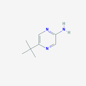 molecular formula C8H13N3 B1647489 5-Tert-butylpyrazin-2-amine 