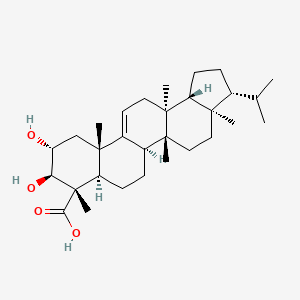 molecular formula C30H48O4 B1647498 Retigeric acid A CAS No. 35591-41-4