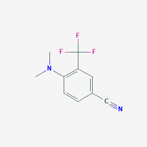 4-(Dimethylamino)-3-(trifluoromethyl)benzonitrile