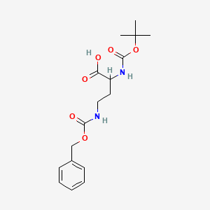 4-(((Benzyloxy)carbonyl)amino)-2-((tert-butoxycarbonyl)amino)butanoic acid
