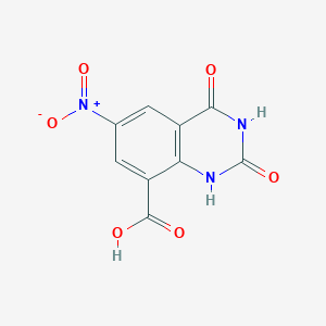 2,4-Dihydroxy-6-nitroquinazoline-8-carboxylic acid