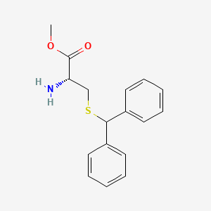 (R)-Methyl 2-amino-3-(benzhydrylthio)propanoate