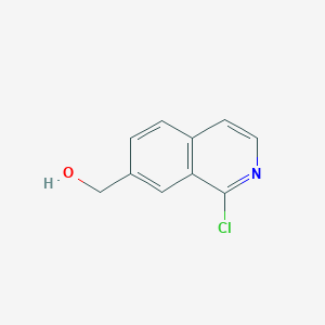 molecular formula C10H8ClNO B1647530 (1-Chloroisoquinolin-7-yl)methanol CAS No. 223671-64-5