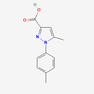 5-Methyl-1-p-tolyl-1h-pyrazole-3-carboxylic acid