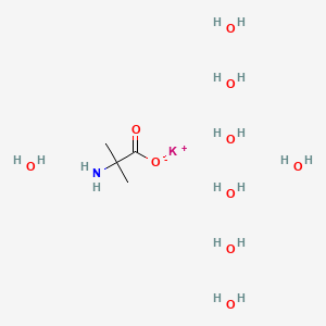 Potassium;2-amino-2-methylpropanoate;octahydrate