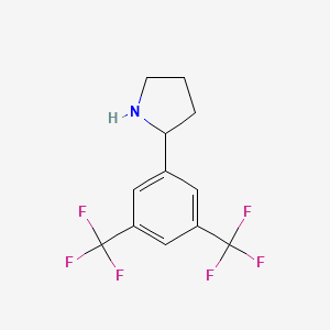 2-[3,5-Bis(trifluoromethyl)phenyl]pyrrolidine