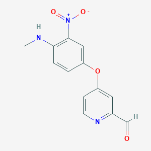 2-Pyridinecarbaldehyde,4-[4-(methylamino)-3-nitrophenoxy]-