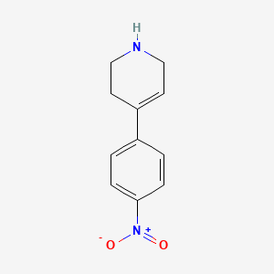 4-(4-Nitrophenyl)-1,2,3,6-tetrahydropyridine