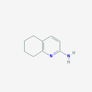 molecular formula C9H12N2 B164766 5,6,7,8-Tetrahydroquinolin-2-amine CAS No. 139908-32-0
