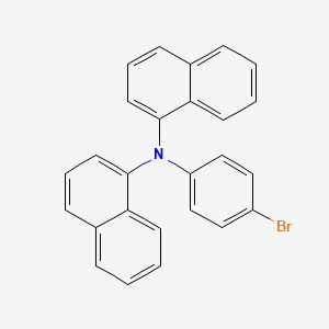 molecular formula C26H18BrN B1647679 N-(4-bromophenyl)-N-naphthalen-1-ylnaphthalen-1-amine 