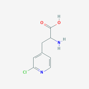 2-Amino-3-(2-chloropyridin-4-yl)propanoic acid