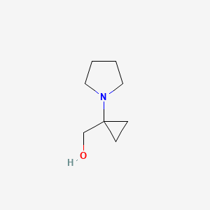 (1-(Pyrrolidin-1-yl)cyclopropyl)methanol
