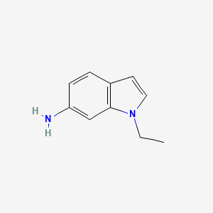 molecular formula C10H12N2 B1647694 1-ethyl-1H-indol-6-amine CAS No. 681836-77-1