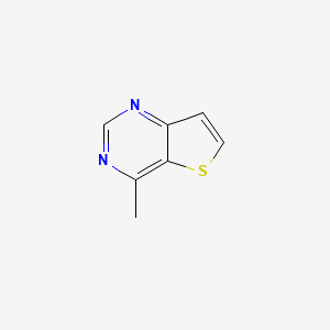 molecular formula C7H6N2S B1647710 4-Methylthieno[3,2-d]pyrimidine 