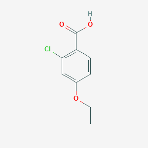 molecular formula C9H9ClO3 B1647739 2-Chloro-4-ethoxybenzoic acid CAS No. 334018-28-9