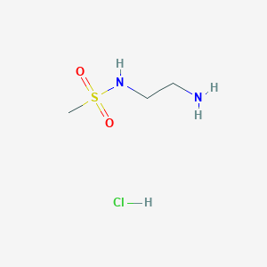 molecular formula C3H11ClN2O2S B1647744 N-(2-aminoethyl)methanesulfonamide hydrochloride CAS No. 202197-61-3