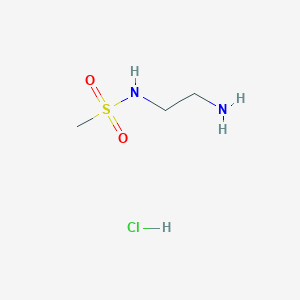 B1647744 N-(2-aminoethyl)methanesulfonamide hydrochloride CAS No. 202197-61-3