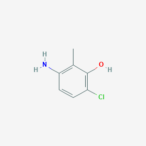 3-Amino-6-chloro-2-methylphenol