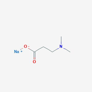 Sodium;3-(dimethylamino)propanoate