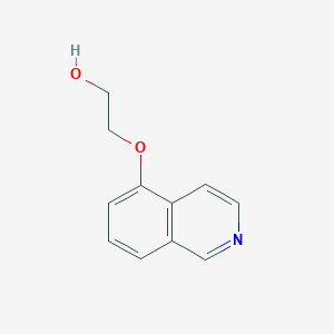 molecular formula C11H11NO2 B1647914 2-(5-Isoquinolinyloxy)ethanol 