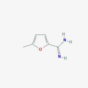 molecular formula C6H8N2O B1647926 5-Methylfuran-2-carboximidamide CAS No. 856290-28-3