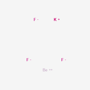 molecular formula BeF3K B1647937 Beryllium;potassium;trifluoride 