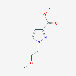 methyl 1-(2-methoxyethyl)-1H-pyrazole-3-carboxylate