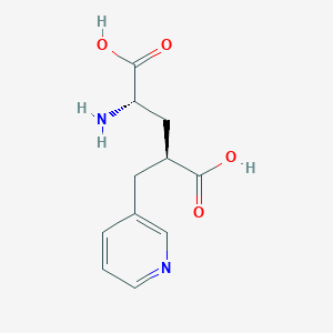 molecular formula C11H14N2O4 B1647950 (4S)-4-(3-Pyridylmethyl)-L-glutamic acid 