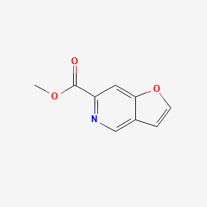 molecular formula C9H7NO3 B1647964 Methyl furo[3,2-c]pyridine-6-carboxylate 
