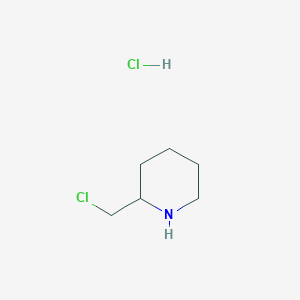 molecular formula C6H13Cl2N B1647976 2-(Chloromethyl)piperidine hydrochloride CAS No. 2554-93-0