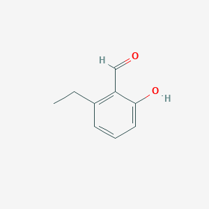 molecular formula C9H10O2 B164802 2-Ethyl-6-hydroxybenzaldehyde CAS No. 138308-78-8