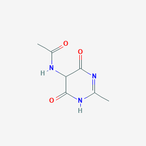 molecular formula C7H9N3O3 B1648071 N-(2-methyl-4,6-dioxo-1H-pyrimidin-5-yl)acetamide 