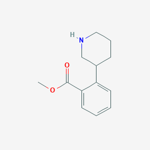 Methyl 2-(3-piperidinyl)benzoate