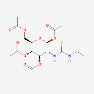 2-Deoxy-2-ethylthioureido-1,3,4,6-tetra-O-acetyl-beta-D-glucopyranose