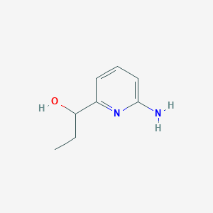 1-(6-Aminopyridin-2-yl)propan-1-ol