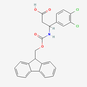 3-(3,4-Dichloro-phenyl)-3-(9H-fluoren-9-ylmethoxycarbonylamino)-propionic acid