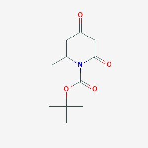 Tert-butyl 4,6-dioxo-2-methylpiperidine-1-carboxylate