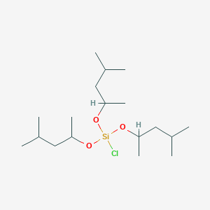 Chloro-tris(4-methylpentan-2-yloxy)silane