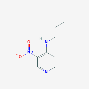molecular formula C8H11N3O2 B1648274 3-nitro-N-propyl-4-Pyridinamine 