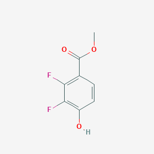 molecular formula C8H6F2O3 B1648316 Methyl 2,3-difluoro-4-hydroxybenzoate CAS No. 219685-84-4