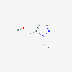 molecular formula C6H10N2O B1648321 (1-乙基-1H-吡唑-5-基)甲醇 CAS No. 1007488-29-0