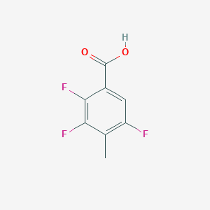 molecular formula C8H5F3O2 B1648327 2,3,5-Trifluoro-4-methylbenzoic acid CAS No. 773869-50-4