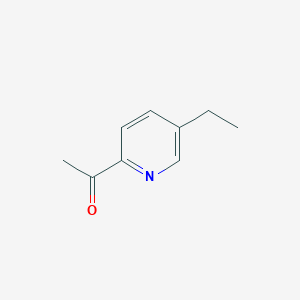 molecular formula C9H11NO B1648329 1-(5-Ethylpyridin-2-yl)ethanone 